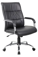 Кресло Atom RCH 9249-1 (экокожа черная)