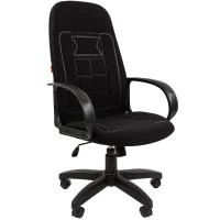 Кресло Chairman 727 (ткань черная)