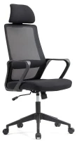 Кресло Поинт RCH 8325H (сетка черная/ткань черная)