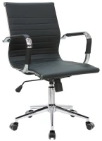 Кресло Хьюго RCH 6002-2S (экокожа черная)