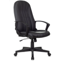 Кресло Бюрократ T-898 (экокожа черная Leather Black)