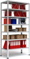 Стеллаж металлический Титан МС-750 2200x1500x400/8